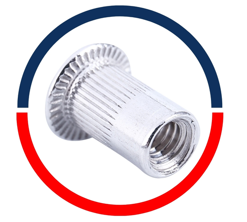 Remaches roscados de acero inoxidable A2-70
