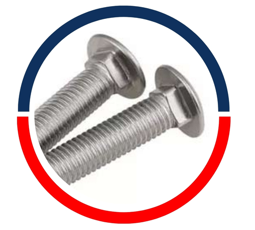 Pernos de entrenador de acero inoxidable de 6 mm