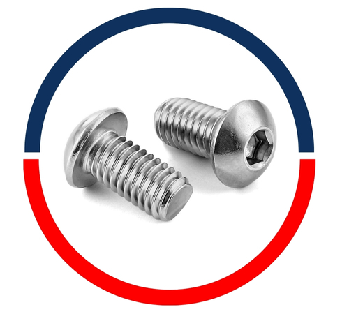Tornillo de cabeza de botón