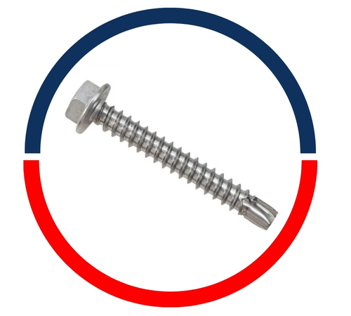 Tornillos para madera autoperforantes de acero inoxidable AISI 410