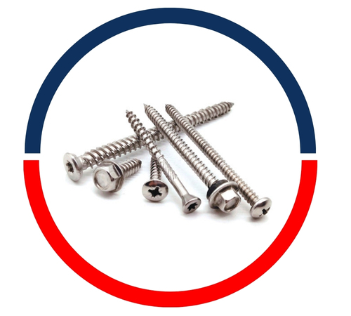 Tornillos EPDM de acero inoxidable 316