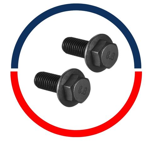 Brida hexagonal de tornillo de grado 8,8